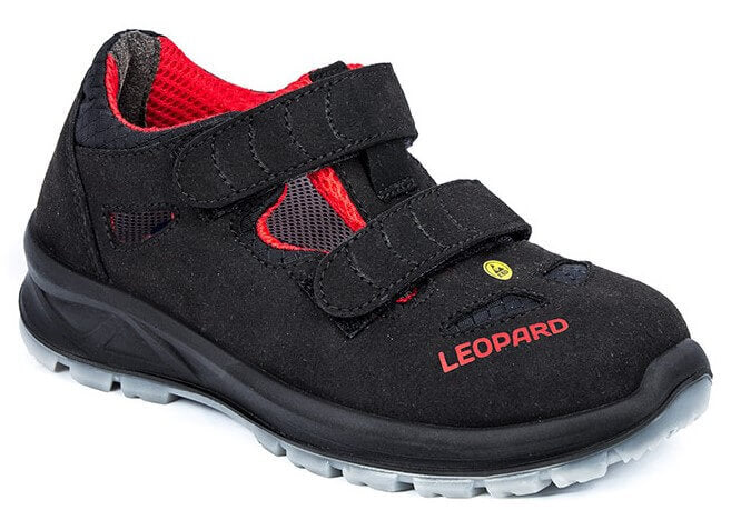 Leopard Damen Sicherheitsschuhe S1 Sandale E402